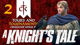 THE PILGRIM THE HUNTER AND THE WANDERING CONQUEROR Crusader Kings 3  A Knights Tale 2 [upl. by Dnalel450]