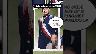 11 de setembro de 1973 Pinochet comanda um golpe contra o presidente socialista Salvador Allende [upl. by Llewoh527]