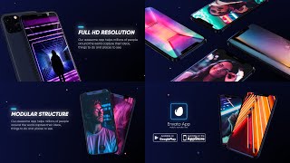 IPhone 11 Pro App Promo  Adobe After Effects Template [upl. by Fang144]