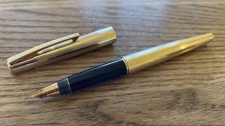 Sheaffer Stylist  Slender Vintage Model with a Tubular Nib [upl. by Rior467]