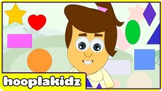 Preschool Activity  Learn About Shapes  HooplaKidz [upl. by Assina646]