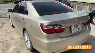 Camry 20E 2017 odo 78000km giá 608tr☎️ 0972172017 xem xe Bình Dương [upl. by Agretha283]