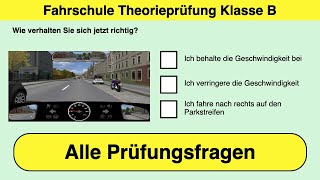 🚘 Führerschein Theorieprüfung Alle Fragen amp Antworten🚦2024 [upl. by Shererd]