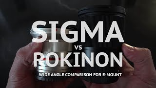 Sigma 16mm F14 vs Rokinon 12mm F2  Which should you buy [upl. by Doxia]