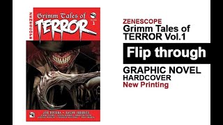 Grimm Tales of Terror Volume 1 Graphic Novel Hardcover Flip Through Zenescope [upl. by Elatia]