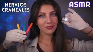 ASMR • Examino tus NERVIOS CRANEALES Test Completo roleplay médico [upl. by Lelia150]