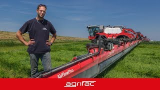 Agrifac Condor III AirFlowPlus veldspuit  Gebruikerservaring van Martijn Smit Loonbedrijf M Konijn [upl. by Eugilegna9]