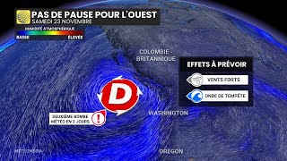 Une bombe météo n’attend pas l’autre dans l’ouest [upl. by Elyrrad698]