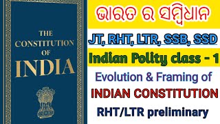 🎯 INDIAN polity forLTR 2024RHTLTRJTSSBSSDodisha Tgt [upl. by Leiba]