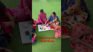 craft work 41124 youtubeshortskidslearning buildingblocks playschool guntur india [upl. by Romito]