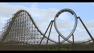 Starlooping POV Nolimits coaster 2 [upl. by Yekim]