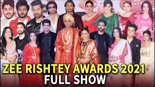 Zee Rishtey Awards 2021 Full Show  Zee Tv Awards 2021  Bollywood Television [upl. by Ayifa]