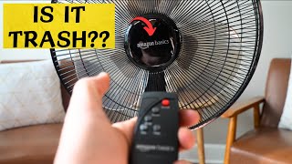 Amazon Basic Fan Worth The Price [upl. by Atnim]