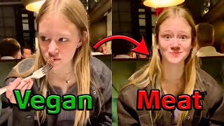 Watch Vegans Trying Meat For The First Time [upl. by Kantor468]