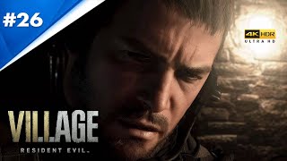 RESIDENT EVIL 8 VILLAGE Part 26 Chris Redfield Vs Megamycete Fight Walkthrough  4K HDR 60FPS [upl. by Ebby]