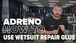 How To Use Wetsuit Repair Glue [upl. by Yrreg]