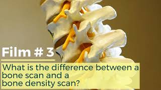 Bone Scan vs Bone Density Scan [upl. by Flossi]