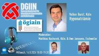 Webinar Elektrolytstörungen in der Notfall und Intensivmedizin Hyponatriämie [upl. by Yr684]