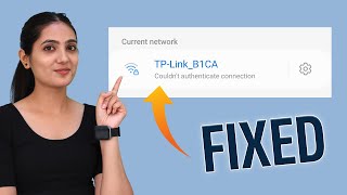 How to Fix Couldnt Authenticate Connection WiFi problem on Android [upl. by Nylsej878]