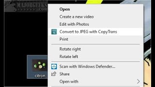 How to Open a HEIF or HEIC Image in Windows 10 [upl. by Notneuq630]