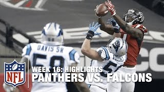 Falcons Spoil Panthers Perfect Season  Week 16 Highlights  NFL [upl. by Hyacinthie11]