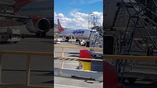 Kelowna International Airport travel Airport flight canada [upl. by Nylecyoj959]