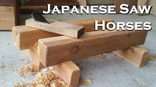 Making Japanese Saw Horses [upl. by Palumbo388]