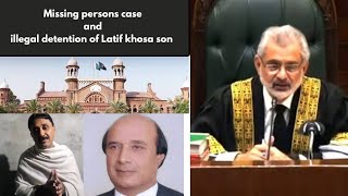 Missing persons case  Illegal detention Of Khurram Latif Khosa amp Jamshed Dasti [upl. by Nivrek920]