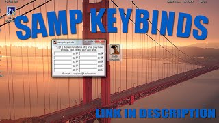 SAMP KeyBinds Download link [upl. by Angelique]