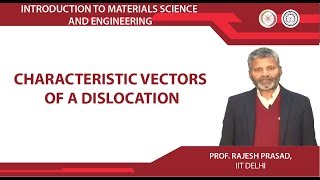 Characteristic vectors of a dislocation [upl. by Egwin]