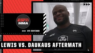 UFC Destined Excerpt The aftermath of Derrick Lewis’ win vs Chris Daukaus  ESPN MMA [upl. by Letty]