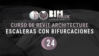 ESCALERAS CON BIFURCACIONES en Revit ✅ Componente convertido a BOCETO  TRAMO SIMÉTRICO [upl. by Dieter]