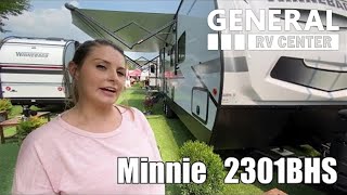 WinnebagoMinnie2301BHS  RV Tour presented by General RV [upl. by Noruq]