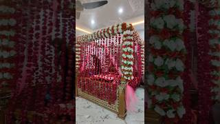 Beautiful Wedding Bedroom Decoration ytshorts youtubeshorts viral [upl. by Blackwell511]