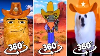 360º VR Gedagedigedagedo Vs Toothless Dancing Vs Cotton Eye Dog [upl. by Savell]