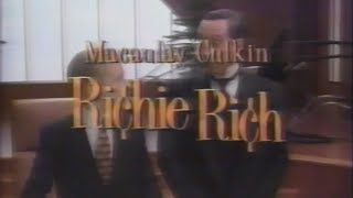 Opening to Richie Rich 1995 VHS Version 2 [upl. by Converse]