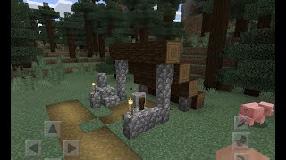 How To Build A Village Weaponsmith  Minecraft [upl. by Varden]