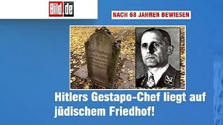 Liegt Hitlers GestapoChef auf jüdischem Friedhof [upl. by Anyrtak]