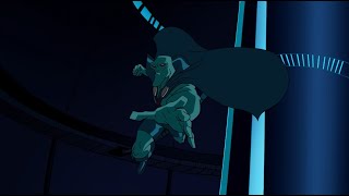 Martian Manhunter Powers and Fight Scenes  The Batman 2004 [upl. by Den]