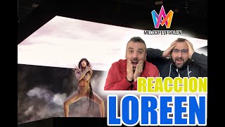 REACCION  Loreen  Tattoo  Melodifestivalen 2023 [upl. by Freyah]