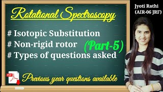 Vibrational Spectroscopy  6A  Diatomic Vibrating Rotator [upl. by Fesoy]