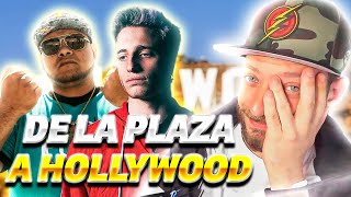 DTOKE REACCIONA A DE LA PLAZA A HOLLYWOOD Los momentos más icónicos del Freestyle [upl. by Htiderem]