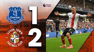 Everton 12 Luton  Our first ever Premier League win  Premier League Highlights [upl. by Marlene753]