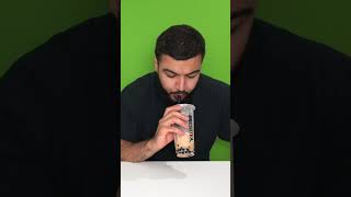 BOBA TEA Bottle Flip Food Challenge [upl. by Annocahs]