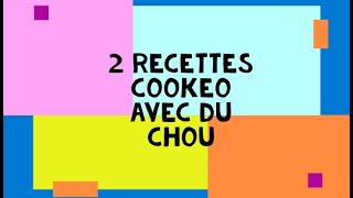 2 recettes cookeo avec du chou [upl. by Asta340]