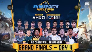 HINDI  MOBILE OPEN  BGMI  GRAND FINALS  Day 4  RNT Blind IQOOSoul XSpark Entity TT [upl. by Zil896]