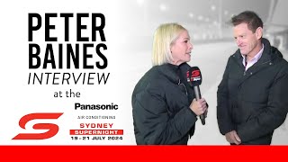 Peter Baines Interview at the Panasonic Air Conditioning Sydney SuperNight [upl. by Ynehteb]