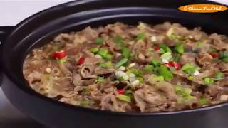 Claypot Rice Vermicelli Beef Soup with Sha Cha Sauce Recipe [upl. by Inavoy]