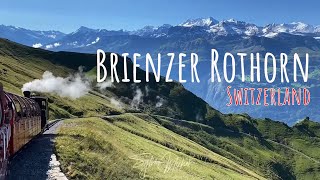 Brienz Rothorn steam train Switzerland [upl. by Rustie]