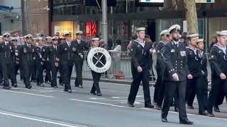 ANZAC Day Commemoration March  Sydney 2024  Highlights Package [upl. by Enyahs]